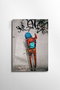 Wallity Cuadro Decorativo de Vidrio Templado Banksy 30 x 45 cm